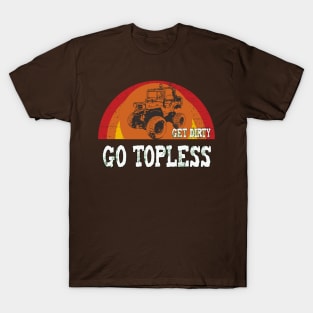 Go Topless Retro Off Road T-Shirt